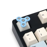 Artisan Keycaps Hand Spinner blau weiß