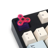 Artisan Keycaps Hand Spinner violett rosa