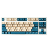 Keycaps Earth auf einer mechanischen Tastatur