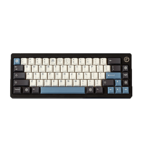 keycaps snow auf einer mechanischen Tastatur