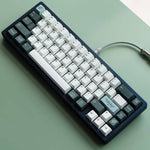 Custom Plant Keycaps Kit auf einer mechanischen Tastatur