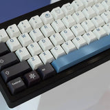 kit keycaps custom snow auf einer mechanischen Tastatur